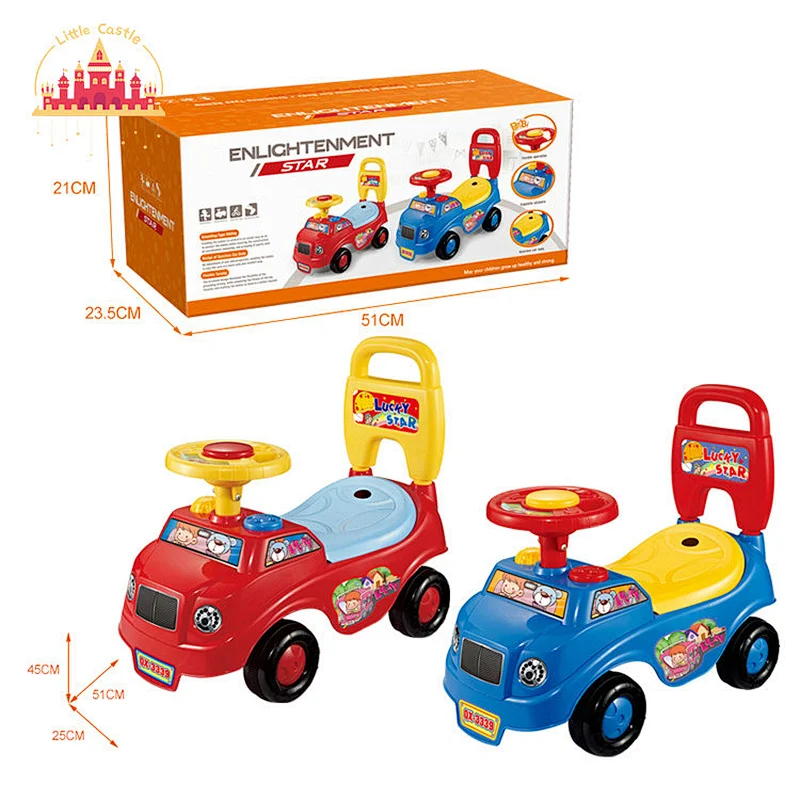 Ride On Push Car Toy With BB Steering Wheel